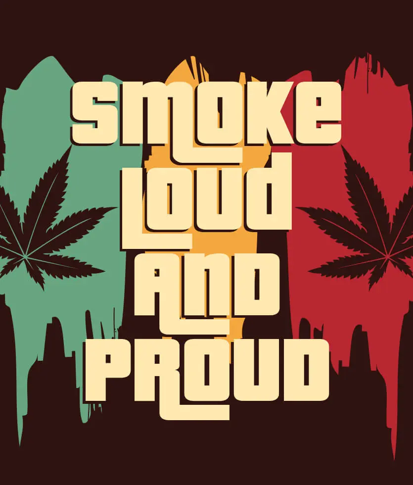 Smoke loud and proud - 420 eCard