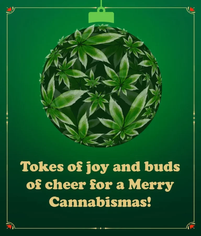 Tokes of joy and a Merry Cannabismas