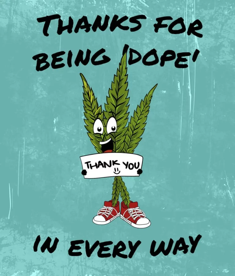 Thanks for being dope in every way