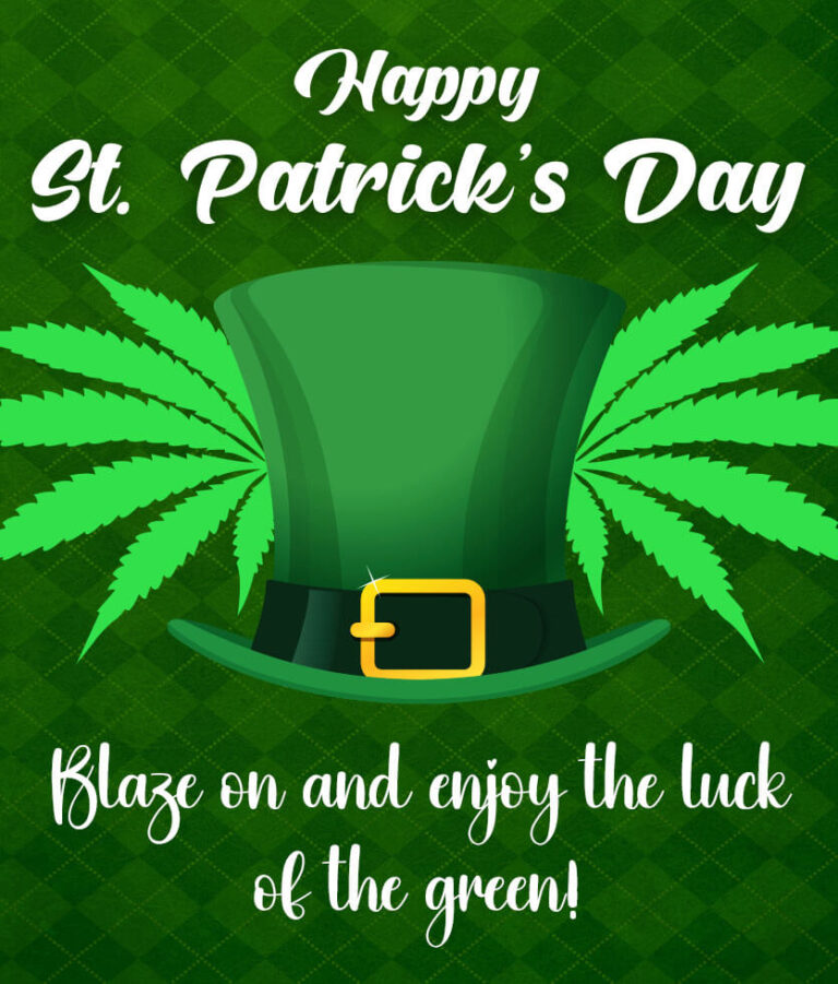 Blaze on and enjoy the luck of the green